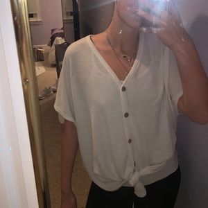 Fantastic Fawn Short Sleeve Sweater Shirt
